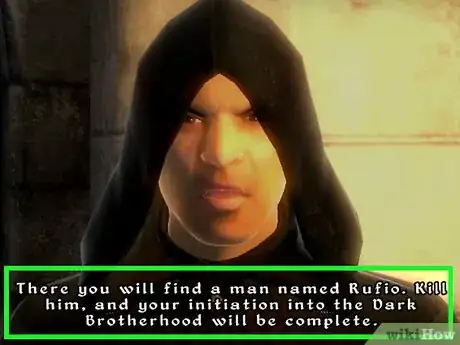 Imagen titulada Join the Dark Brotherhood in Oblivion Step 3