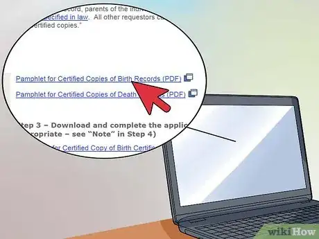 Imagen titulada Obtain a Copy of Your Birth Certificate in California Step 4
