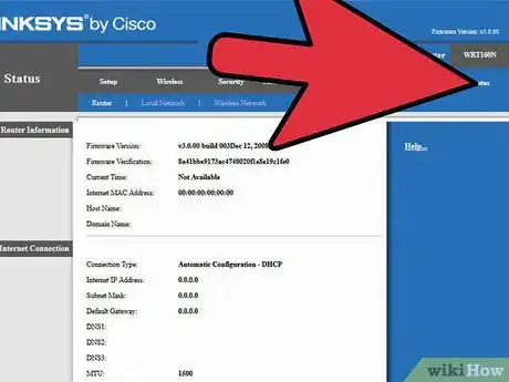 Imagen titulada Configure a Linksys WRT160N Router Step 9