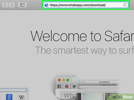 Imagen titulada Install WhatsApp on PC or Mac Step 1