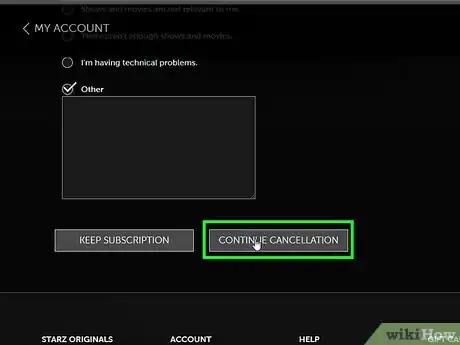 Imagen titulada Cancel a Starz Account on PC or Mac Step 42