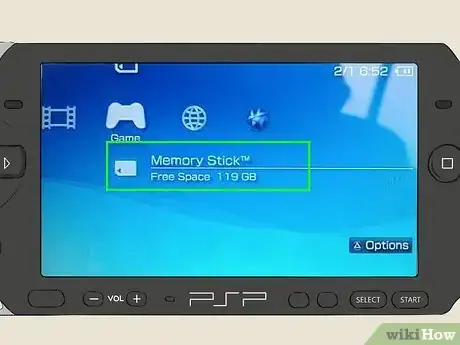 Imagen titulada Download Music Directly from Your PSP's Web Browser Step 1