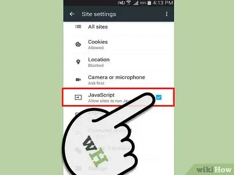 Imagen titulada Enable JavaScript on an Android Phone Step 10