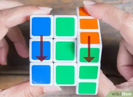 Imagen titulada Make Awesome Rubik's Cube Patterns Step 7