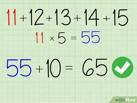 Imagen titulada Add 5 Consecutive Numbers Quickly Step 9
