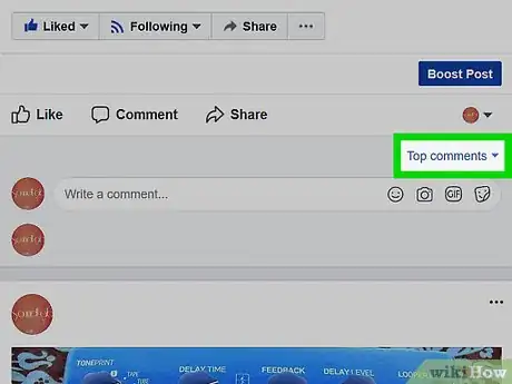 Imagen titulada Comment on Facebook Step 16