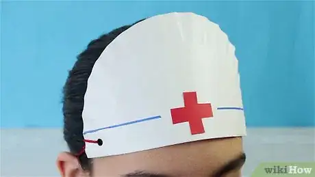 Imagen titulada Make a Nurse Cap Step 13