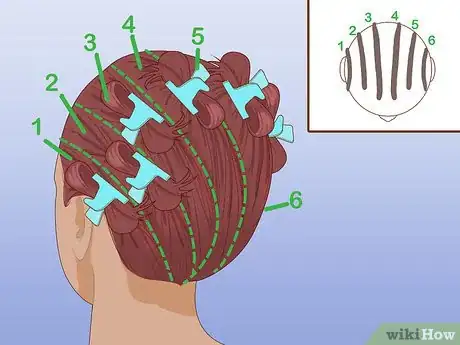 Imagen titulada Make Straight Hair Into Afro Hair Step 10