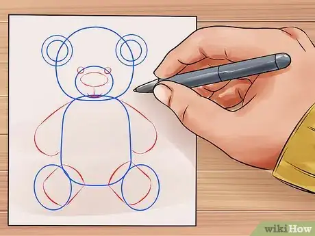 Imagen titulada Draw a Teddy Bear Step 30