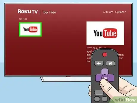 Imagen titulada Get YouTube on Roku Step 4