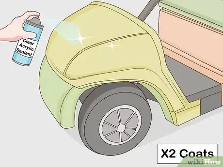 Imagen titulada Paint a Golf Cart Step 11