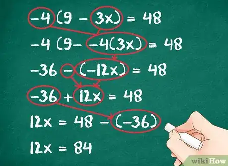 Imagen titulada Use Distributive Property to Solve an Equation Step 5