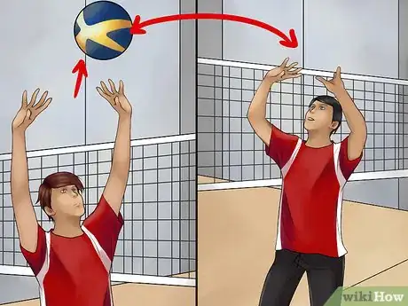 Imagen titulada Backset a Volleyball Step 9