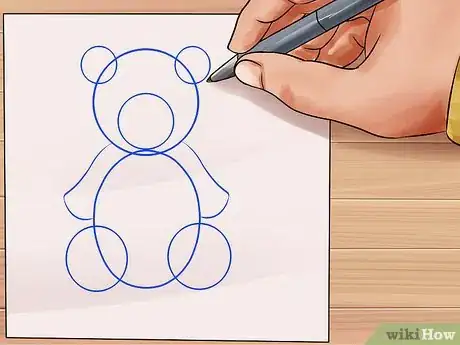 Imagen titulada Draw a Teddy Bear Step 19