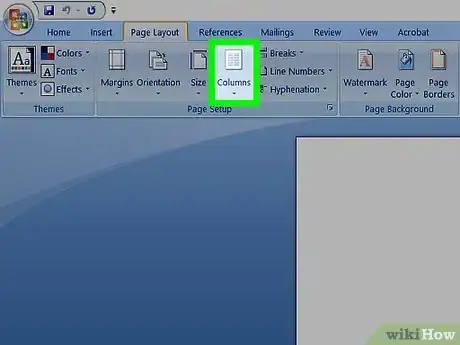 Imagen titulada Add Columns in Microsoft Word Step 9