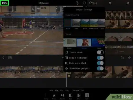 Imagen titulada Add Fade in iMovie Step 8