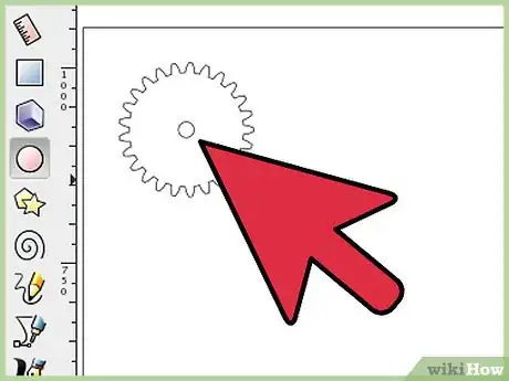 Imagen titulada Draw Gears in Inkscape Step 2