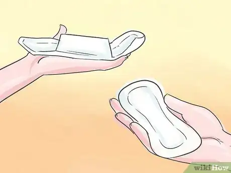 Imagen titulada Use a Sanitary Napkin (Pad) Step 1