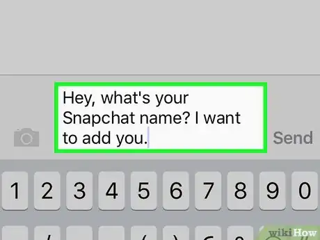 Imagen titulada Flirt Using Snapchat Step 1