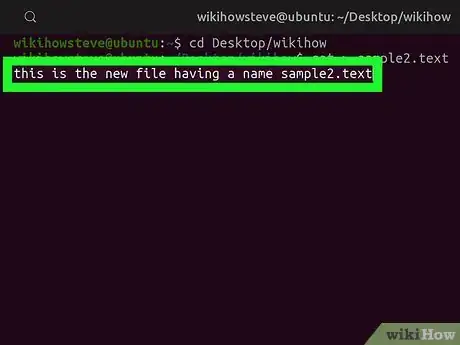 Imagen titulada Create a File in Unix Step 6