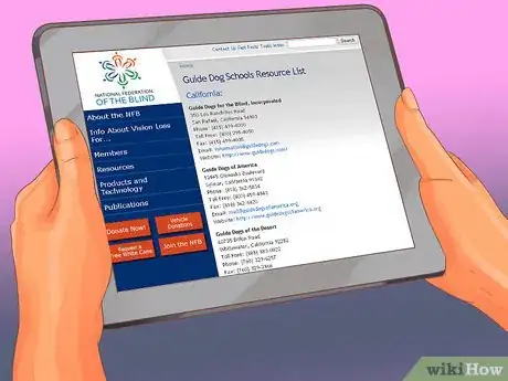 Imagen titulada Get a Service Dog if You're Blind or Visually Impaired Step 3