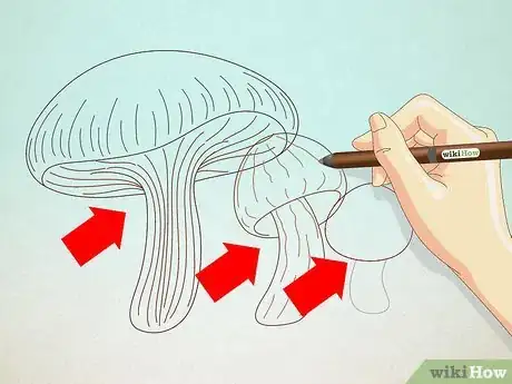 Imagen titulada Draw Mushrooms Step 5