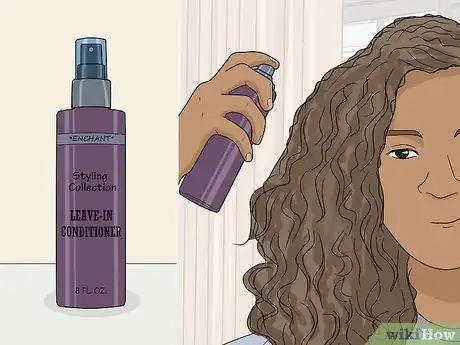 Imagen titulada Sleep with Wet Curly Hair Step 18