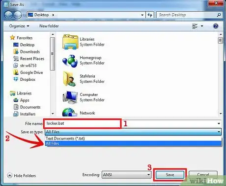 Imagen titulada Lock a Folder Without Using Any Program Step 4