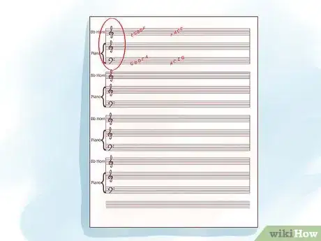 Imagen titulada Write Sheet Music Step 5