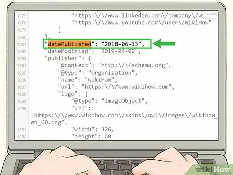 Imagen titulada Find the Publication Date of a Website Step 12