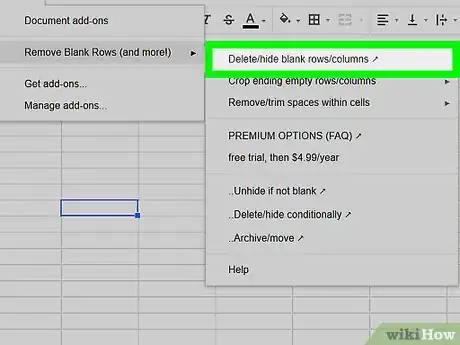 Imagen titulada Delete Empty Rows on Google Sheets on PC or Mac Step 22