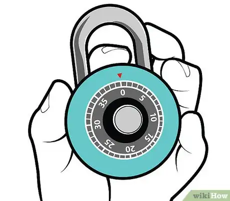 Imagen titulada Open Combination Locks Without a Code Step 8