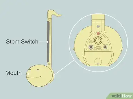 Imagen titulada Play an Otamatone Step 1