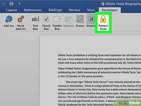 Imagen titulada Insert Fillable Fields on Word on PC or Mac Step 17