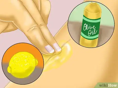Imagen titulada Use Olive Oil to Remove Scars Step 4