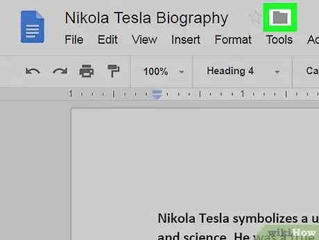 Imagen titulada Create Folders in Google Docs Step 4