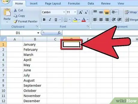 Imagen titulada Add a Drop Down Box in Excel 2007 Step 3