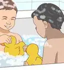 bañarse cuando el agua es escasa