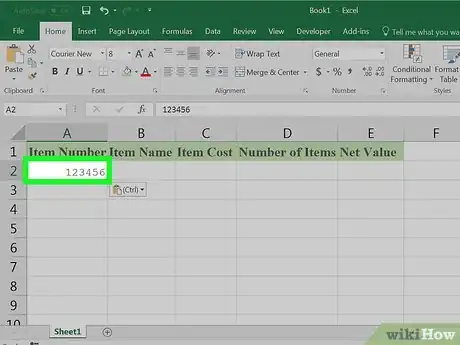 Imagen titulada Create an Inventory List in Excel Step 13