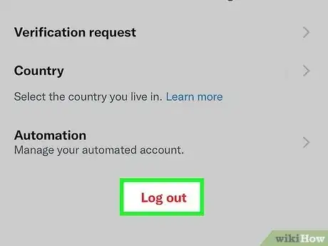 Imagen titulada Log Out of Twitter Step 11