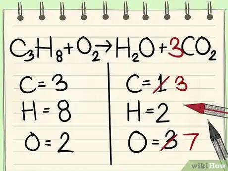 Imagen titulada Balance Chemical Equations Step 5