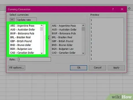 Imagen titulada Create a Currency Converter With Microsoft Excel Step 25