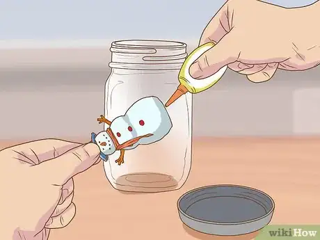 Imagen titulada Make a Snow Globe With a Jar Step 4