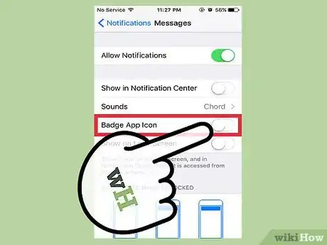 Imagen titulada Turn Off Message Notifications on an iPhone Step 6