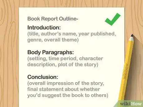 Imagen titulada Write a Good Summary for a Book Report Step 1