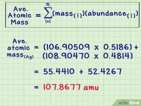 Imagen titulada Find Average Atomic Mass Step 5