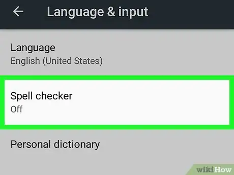 Imagen titulada Enable Spell Check on Android Step 3