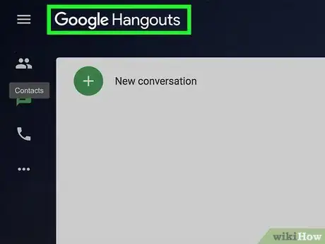 Imagen titulada Send a Google Hangouts Invite Step 1