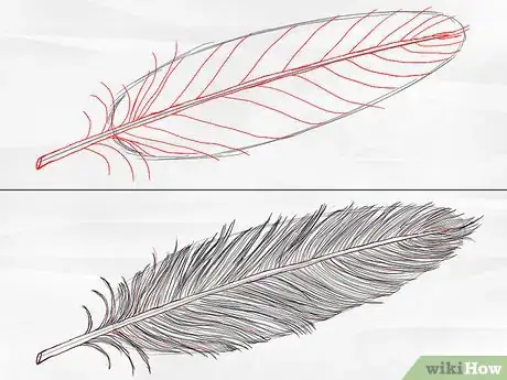 Imagen titulada Draw a Feather Step 2