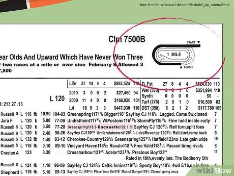 Imagen titulada Read a Racing Form Step 5